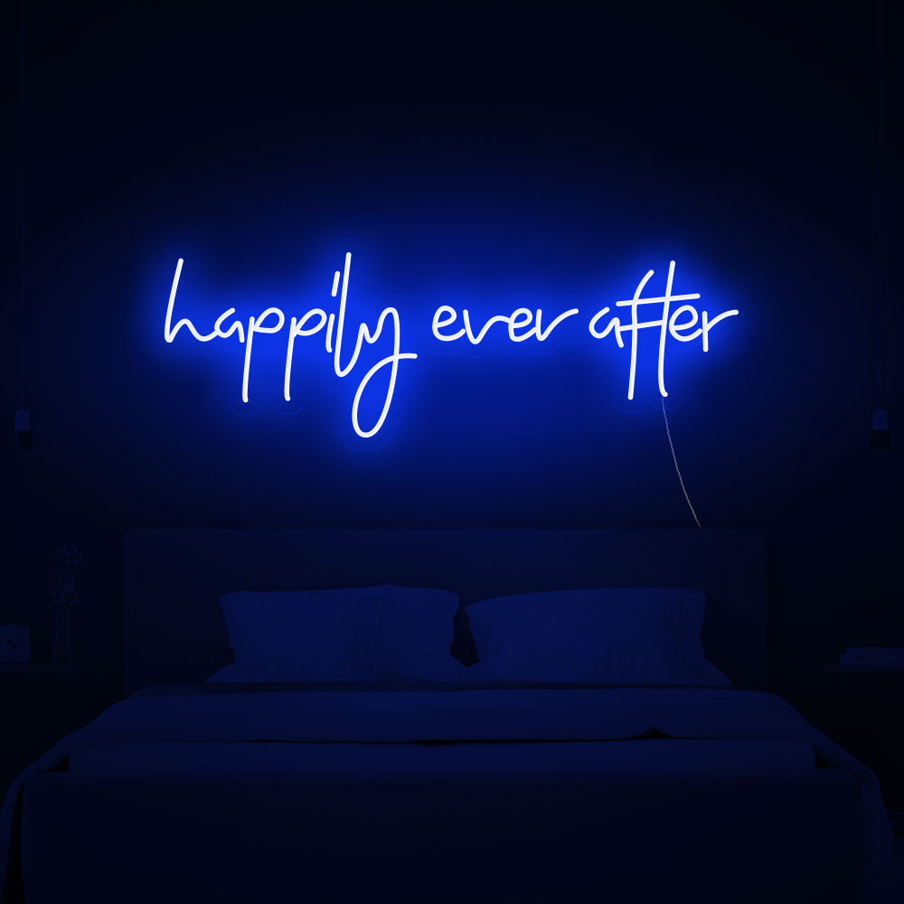 Happily Ever After Neon Sign