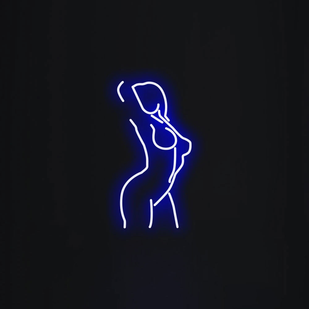 Lady pose Neon Signs