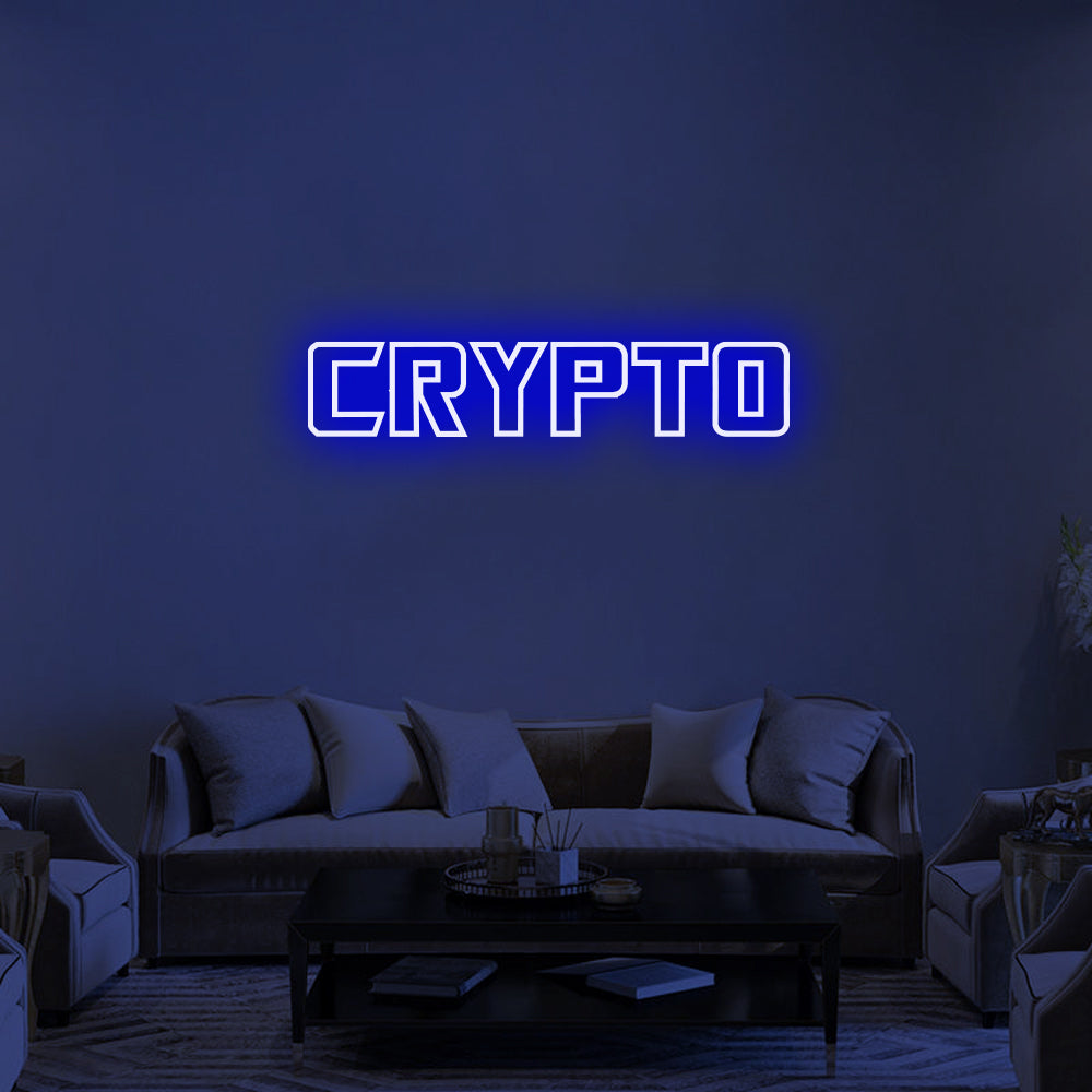 CRYPTO Neon Signs