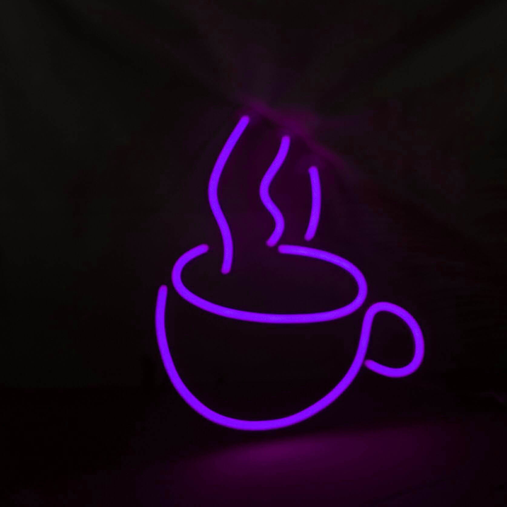 Mini Coffee Cup LED Neon Signs