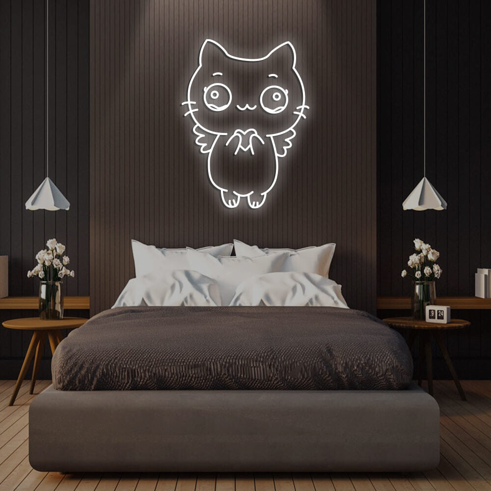 Cute Kitten LED Neon Signs 2
