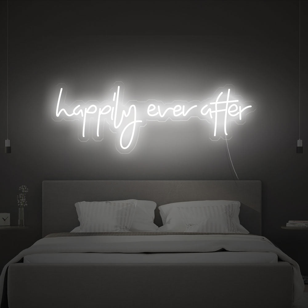 Happily Ever After Neon Sign