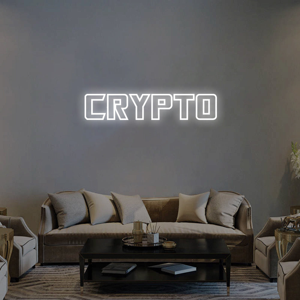 CRYPTO Neon Signs