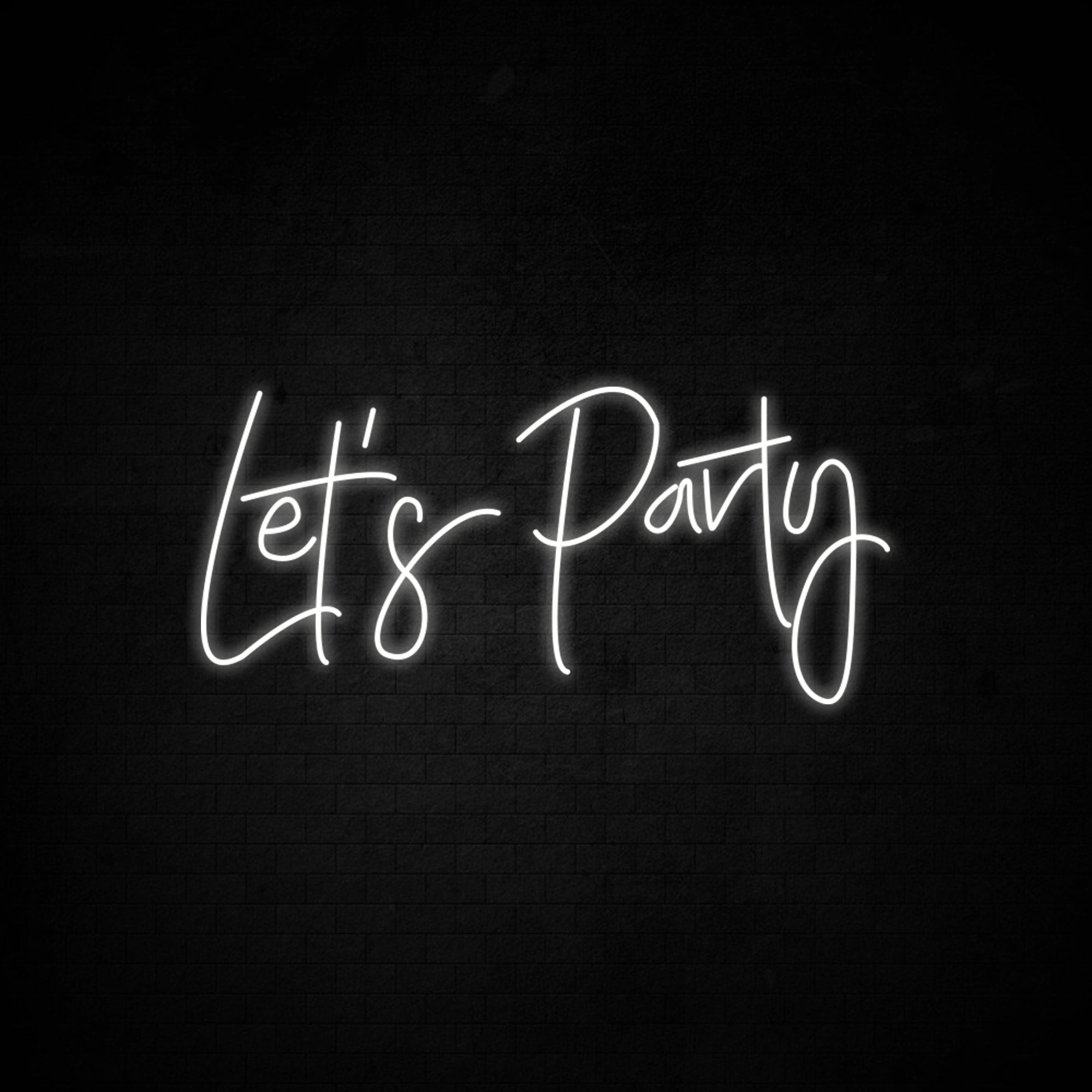 Let's Party Neon Signs