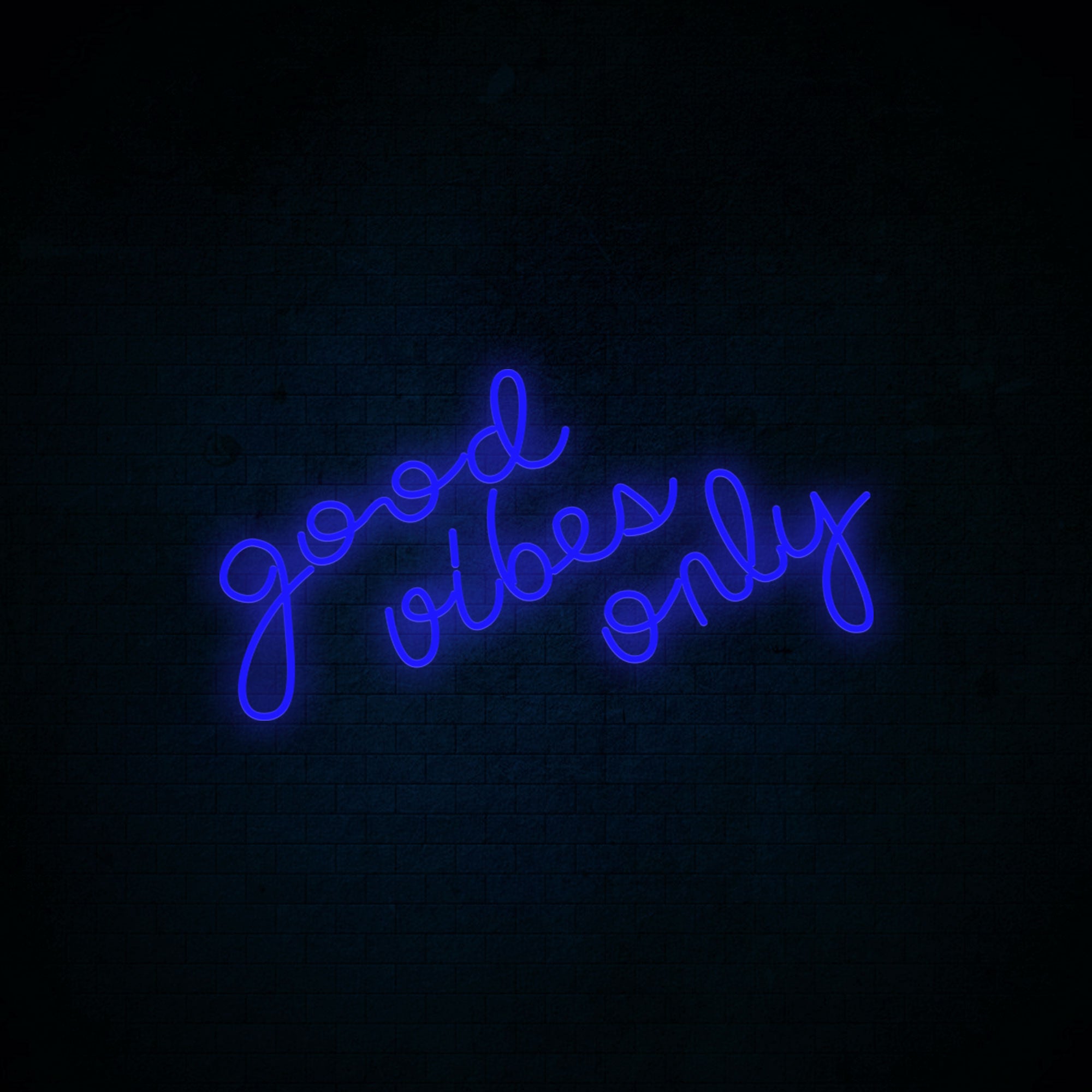 Purple Neon Sign Good Vibes Aesthetic Dimmable Light up -  Norway