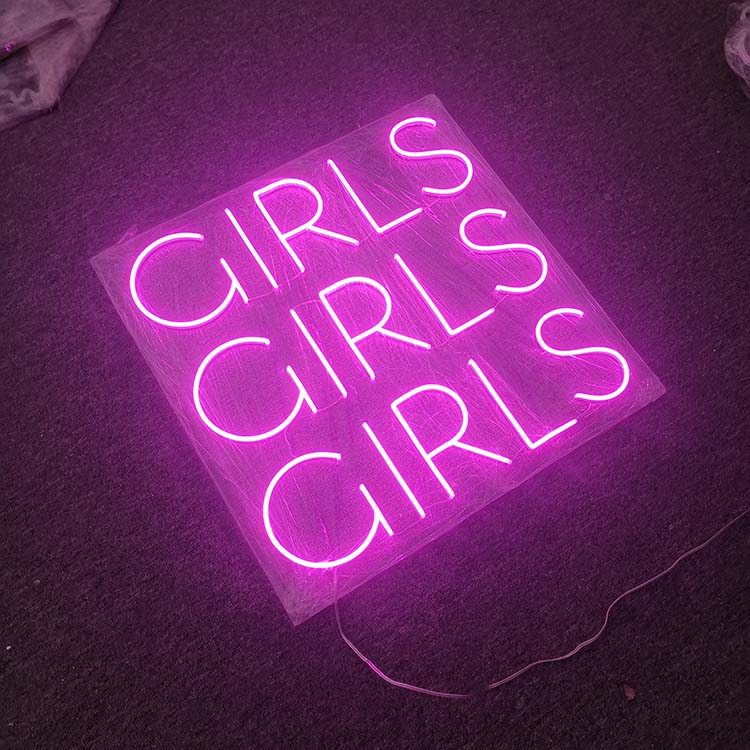 Girls Girls Girls Neon Signs