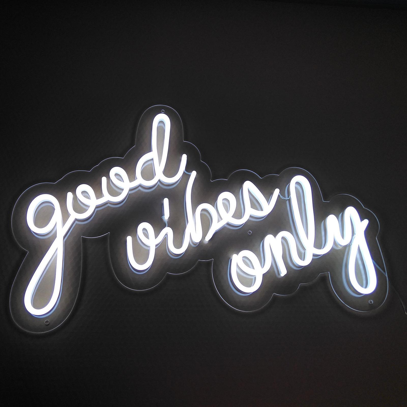 Good Vibes Only Neon Signs