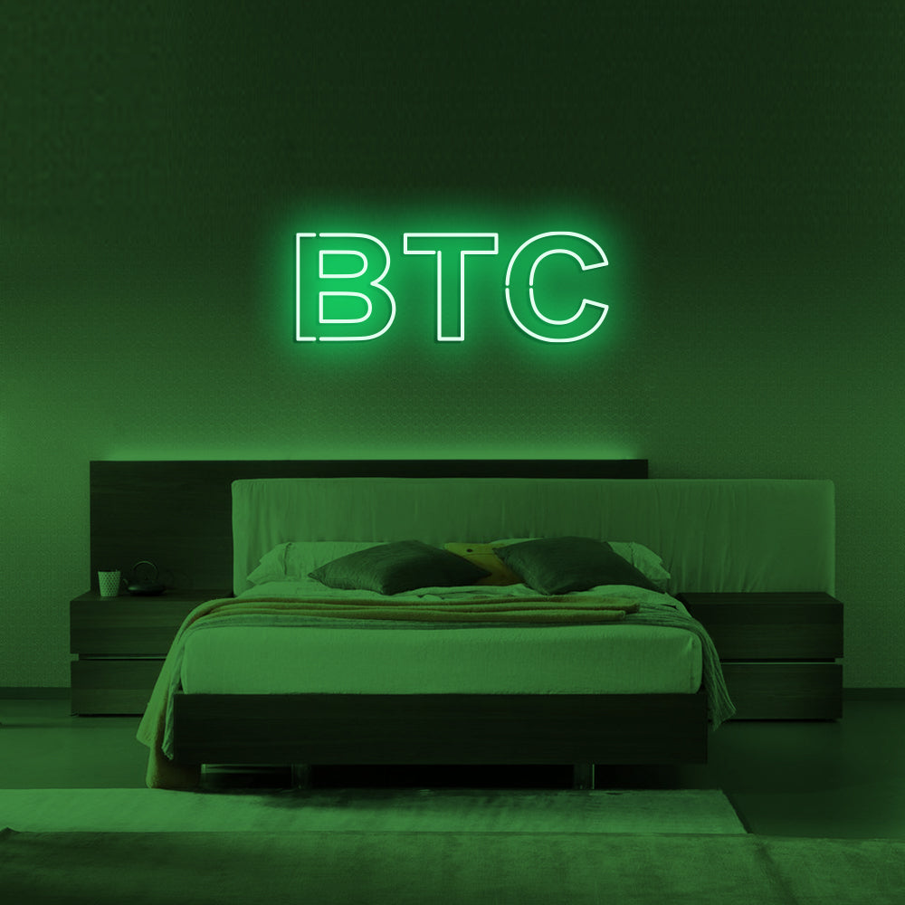 BTC Neon Signs