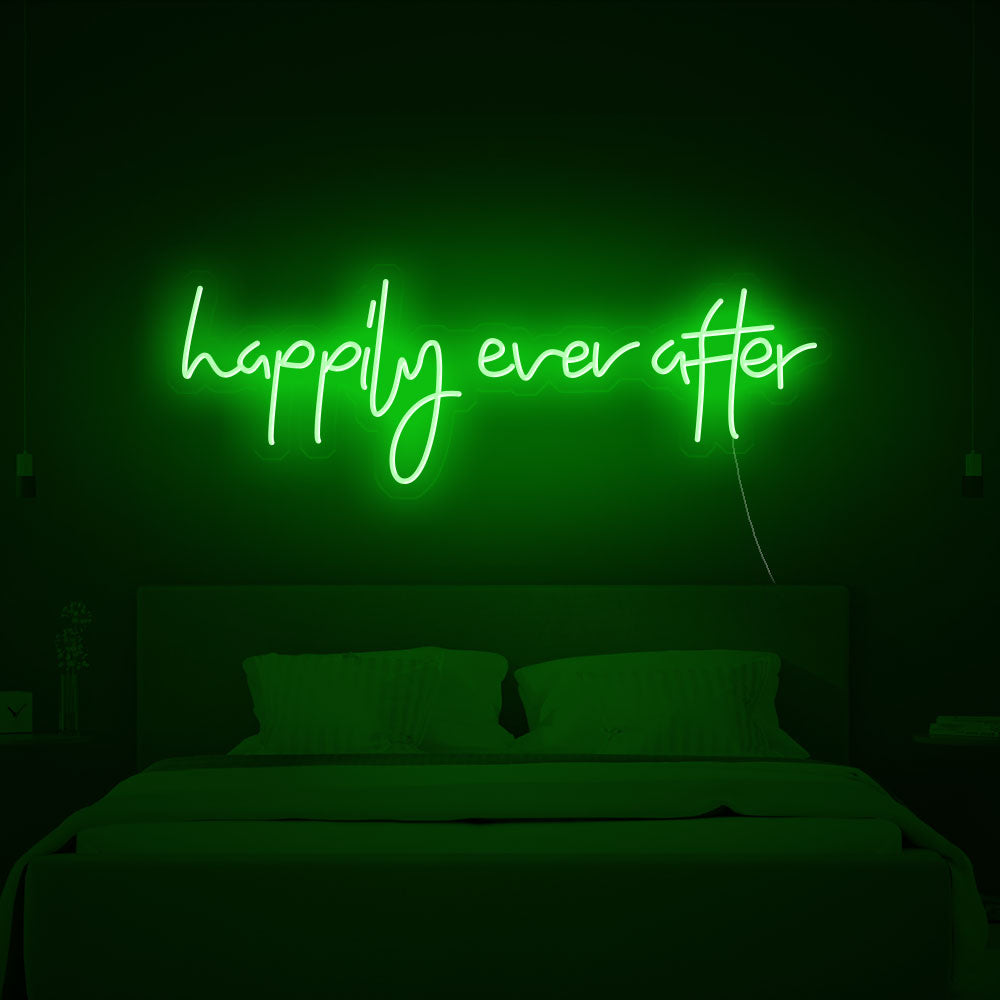 Happily Ever After Neon Sign