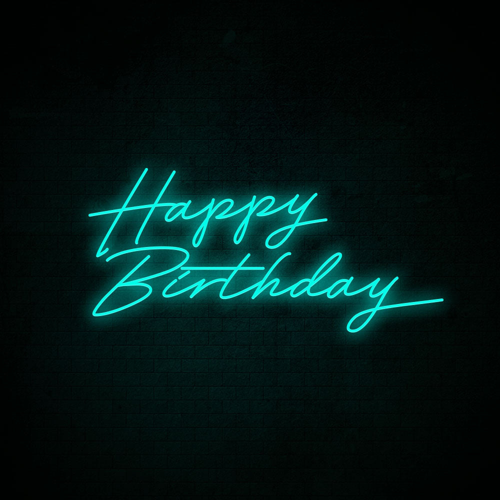 Happy Birthday Neon Signs