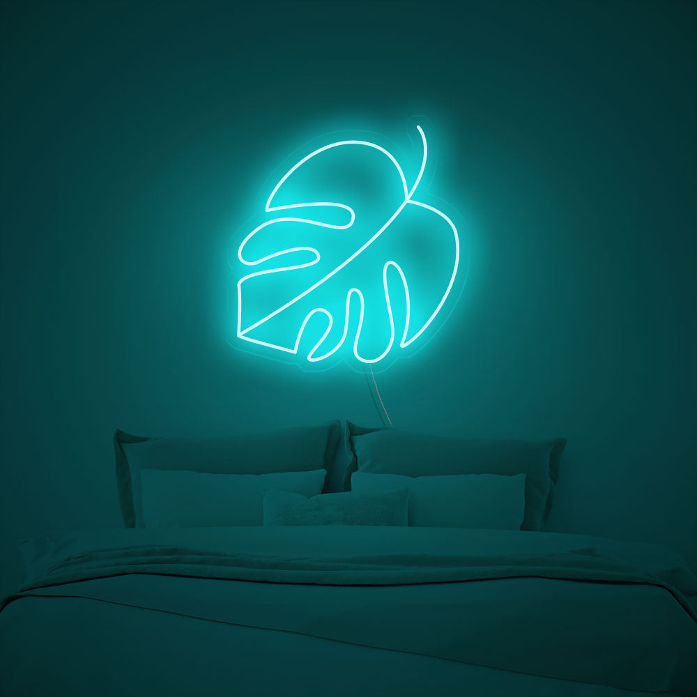 Monstera Leaf Neon Signs