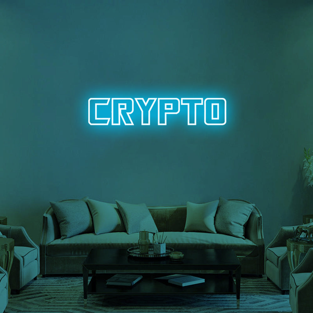 CRYPTO Neon Signs