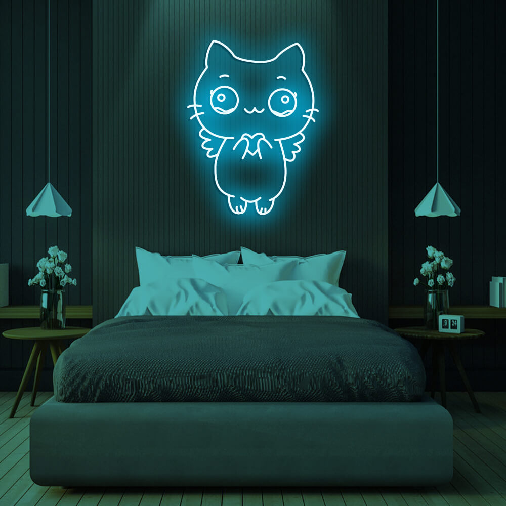 Cute Kitten LED Neon Signs 2