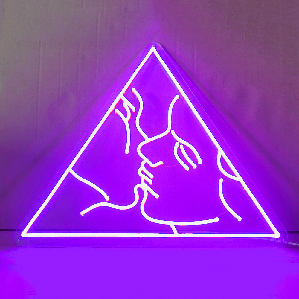 Aesthete Kiss Neon Signs