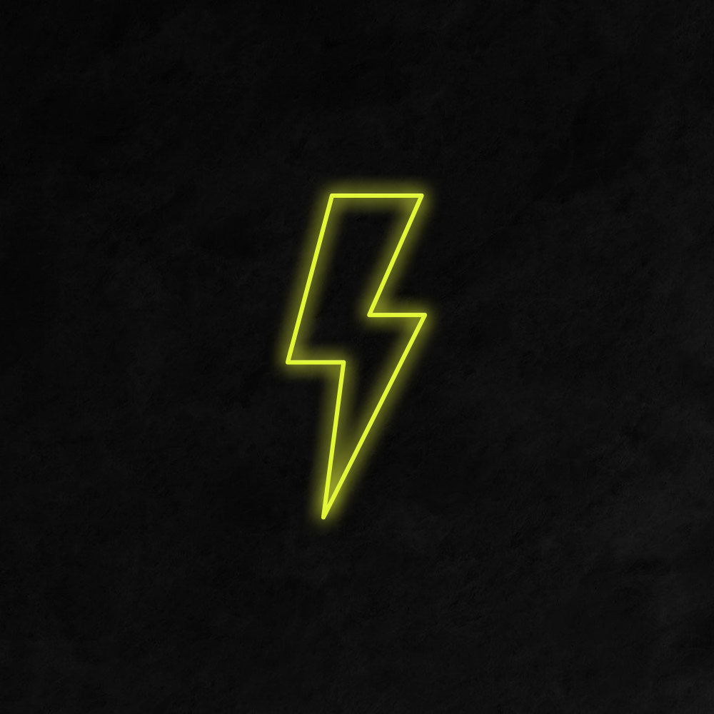 Lightning Bolt Neon Signs