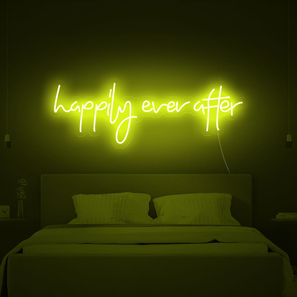 Happily Ever After Neon Sign
