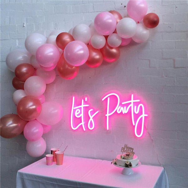 Let's Party Neon Signs