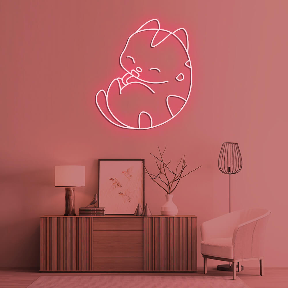 Cute Kitten LED Neon Signs 1