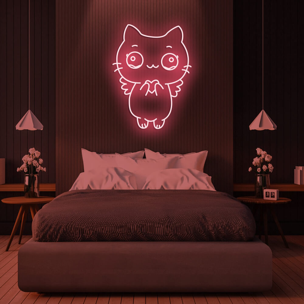 Cute Kitten LED Neon Signs 2