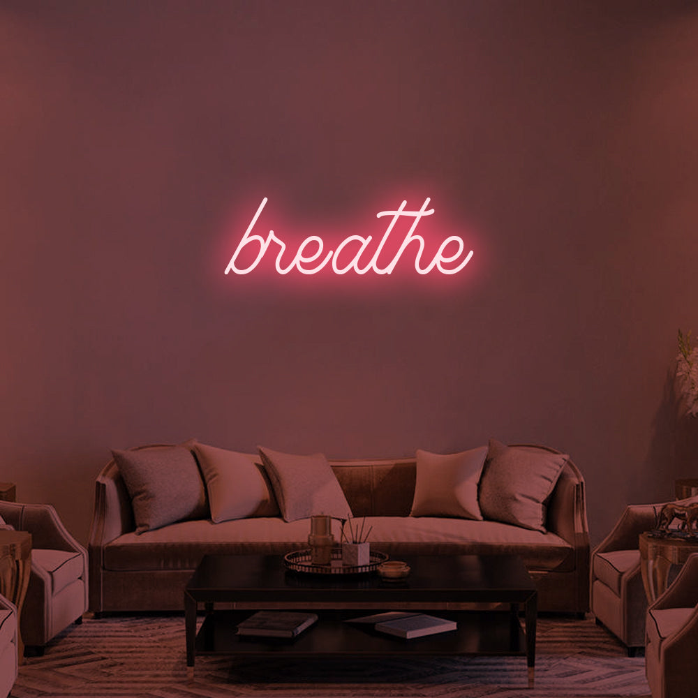 Breathe neon light discount