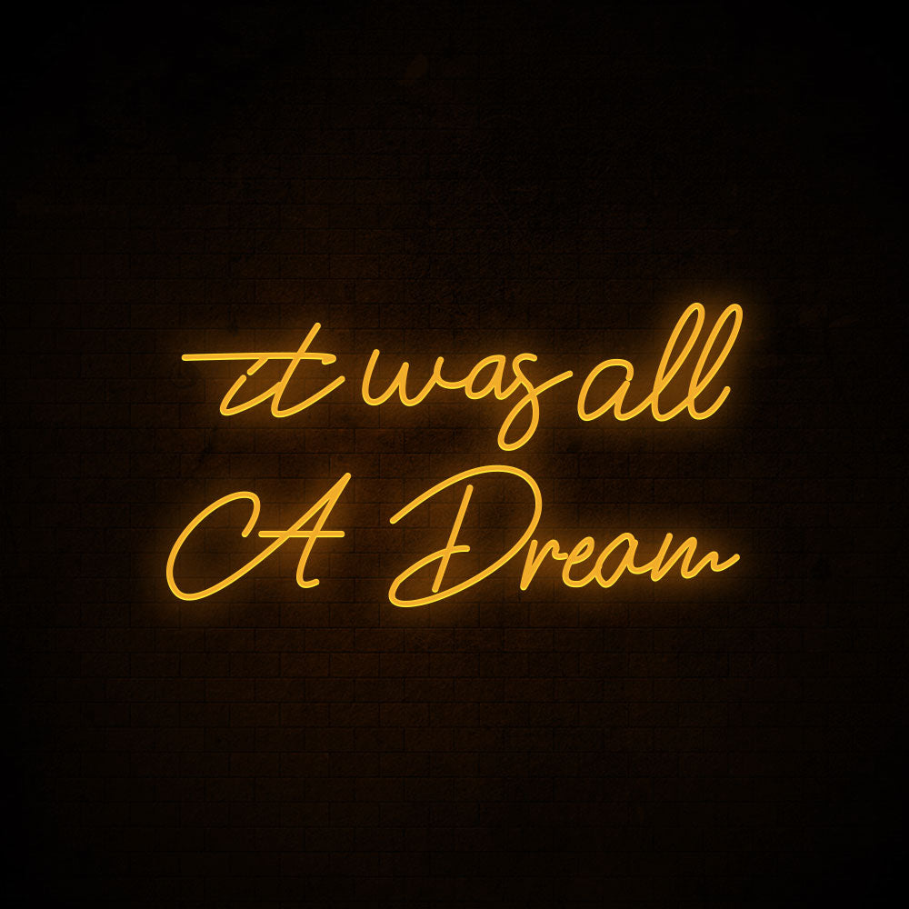 It was all a Dream Neon Signs 3