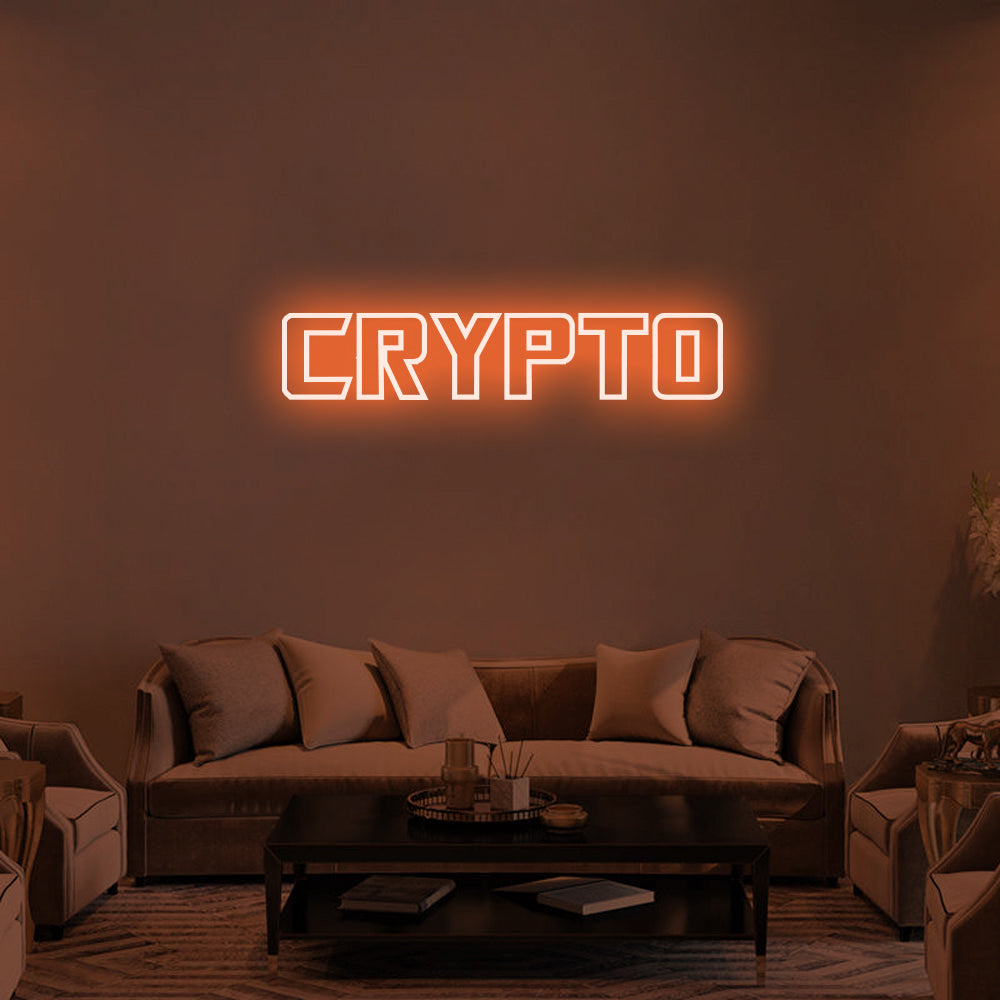 CRYPTO Neon Signs