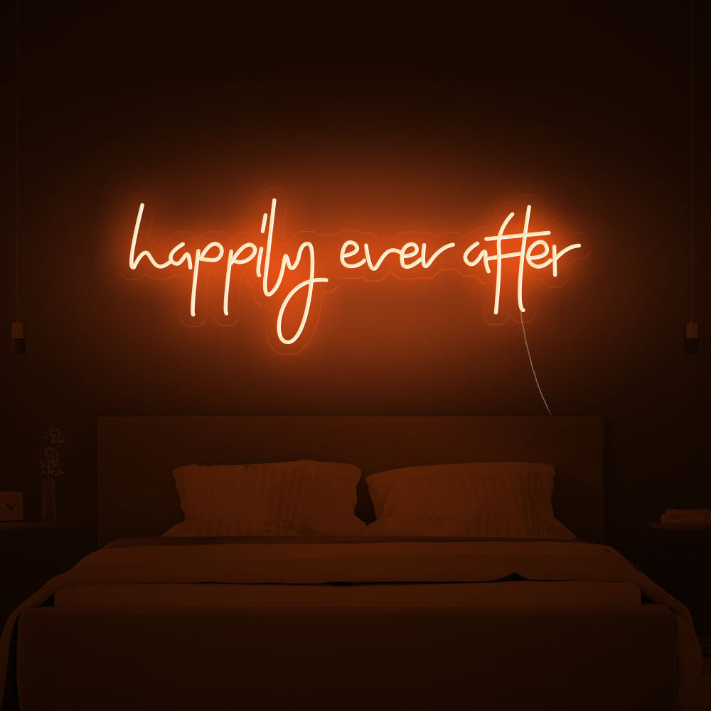 Happily Ever After Neon Sign