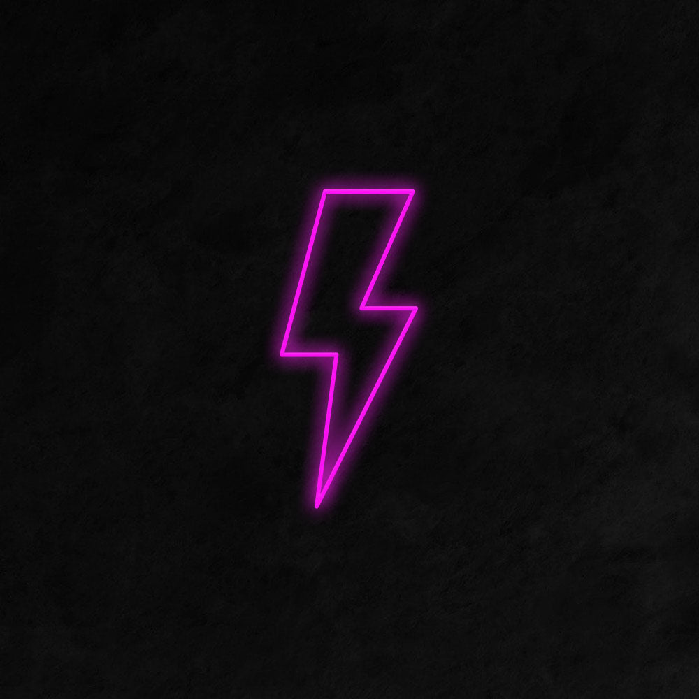 Lightning Bolt Neon Signs