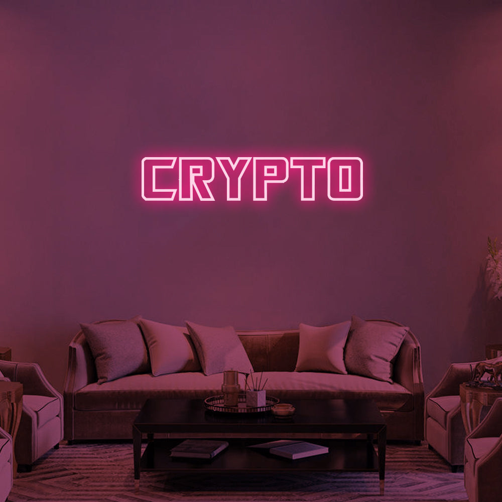 CRYPTO Neon Signs