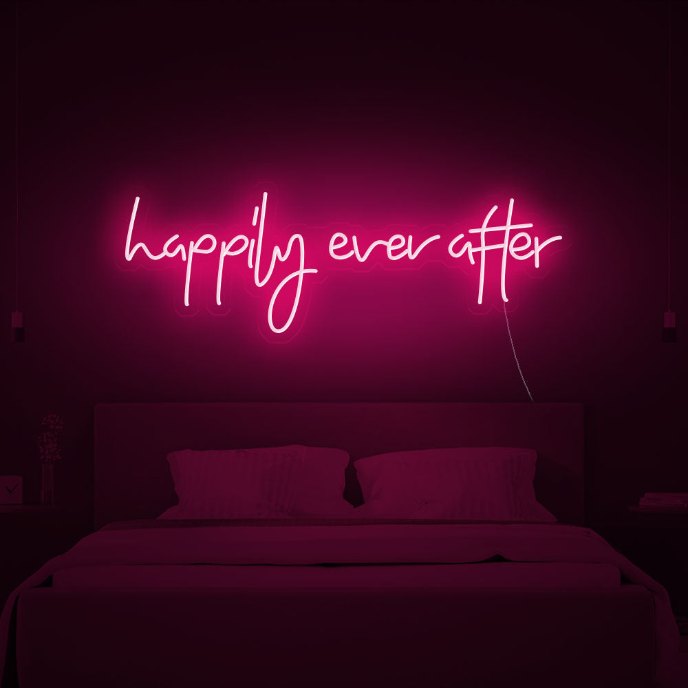 Happily Ever After Neon Sign