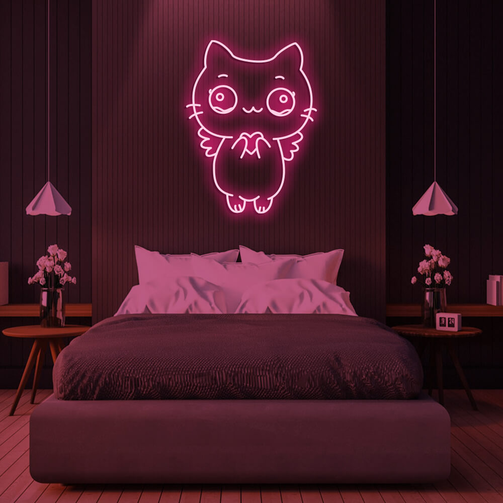 Cute Kitten LED Neon Signs 2