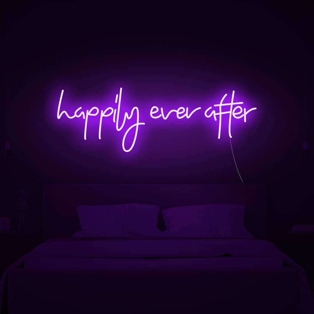 Happily Ever After Neon Sign