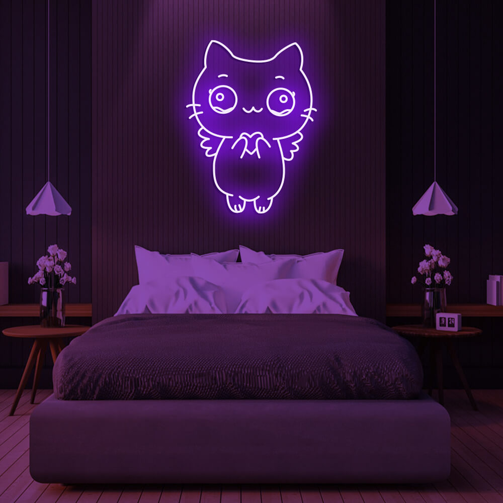 Cute Kitten LED Neon Signs 2