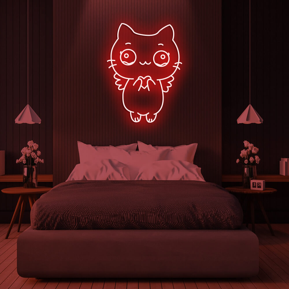 Cute Kitten LED Neon Signs 2
