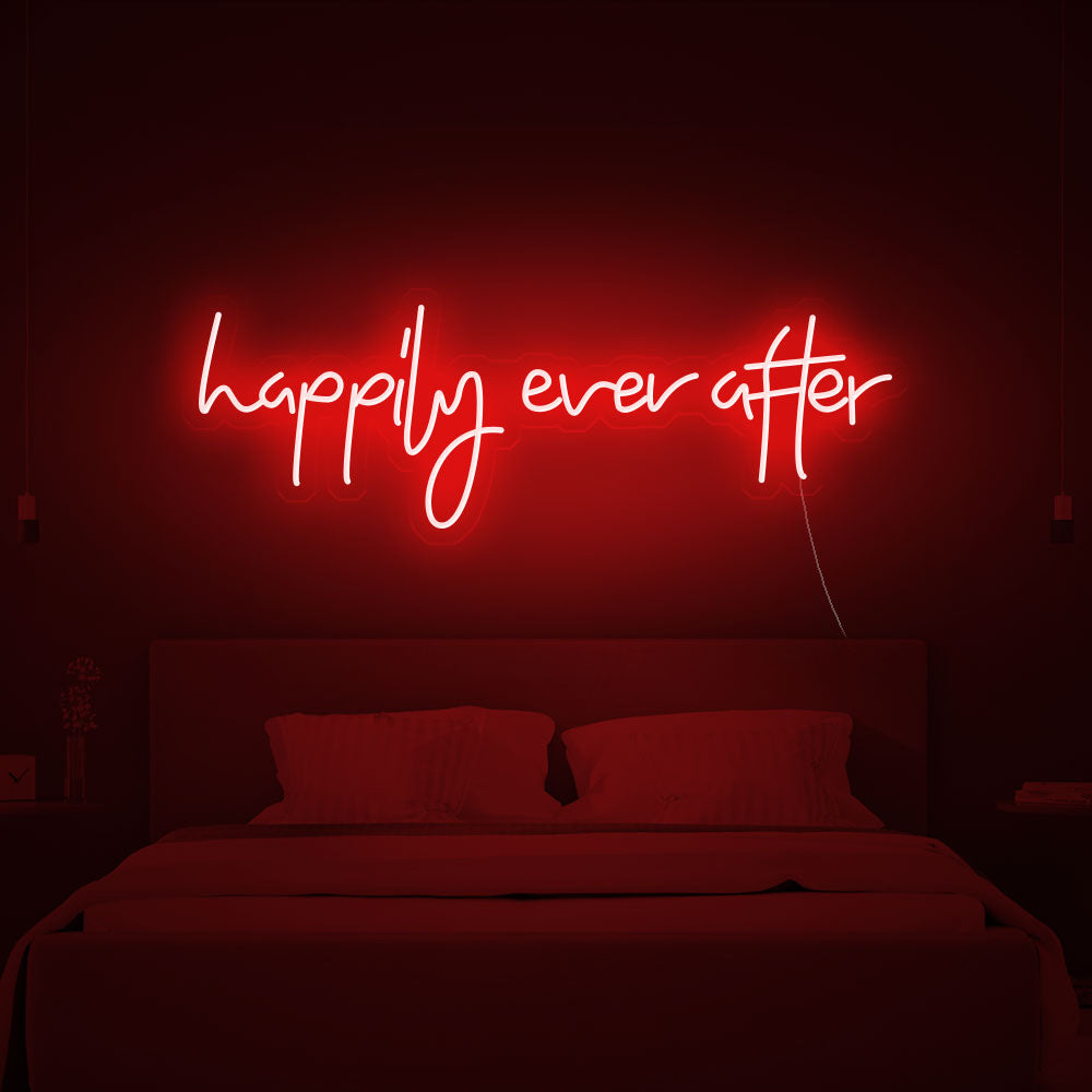 Happily Ever After Neon Sign 2