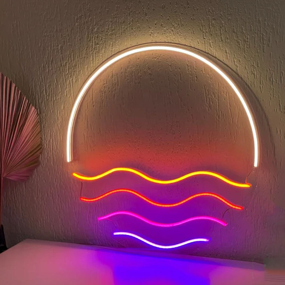 Mini Sunset Sea LED Neon Signs