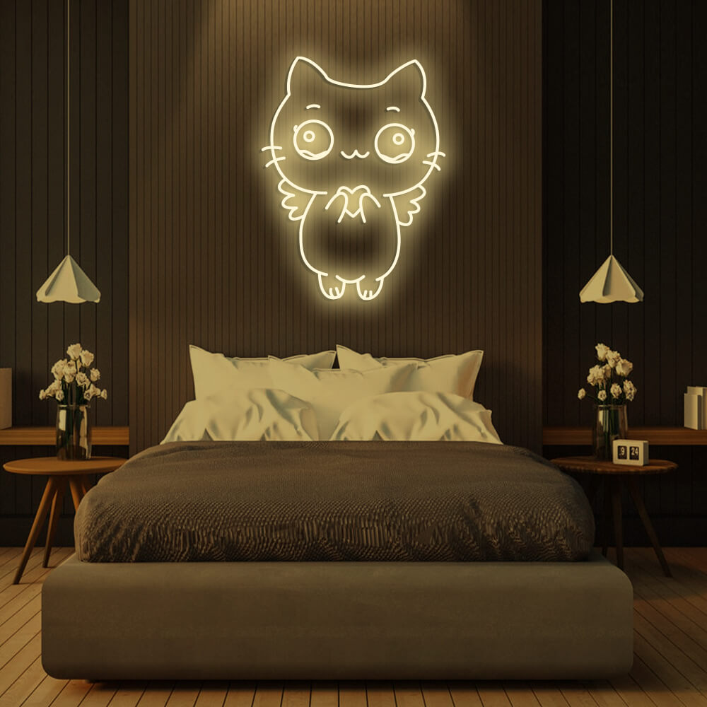 Cute Kitten LED Neon Signs 2