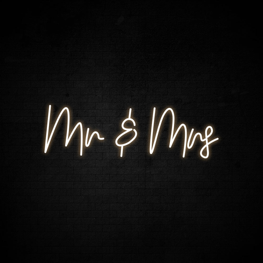 Mr & Mrs Neon Signs