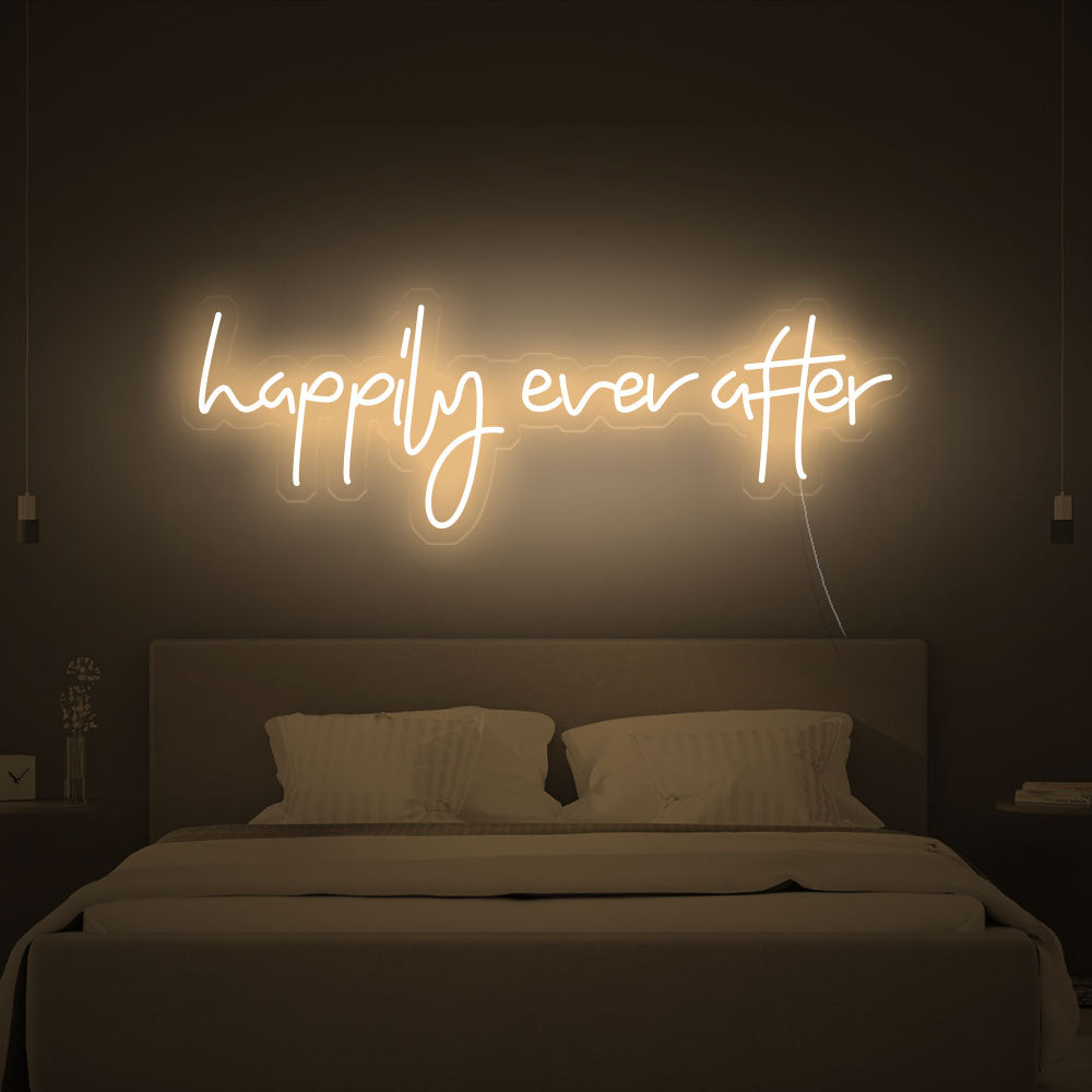 Happily Ever After Neon Sign