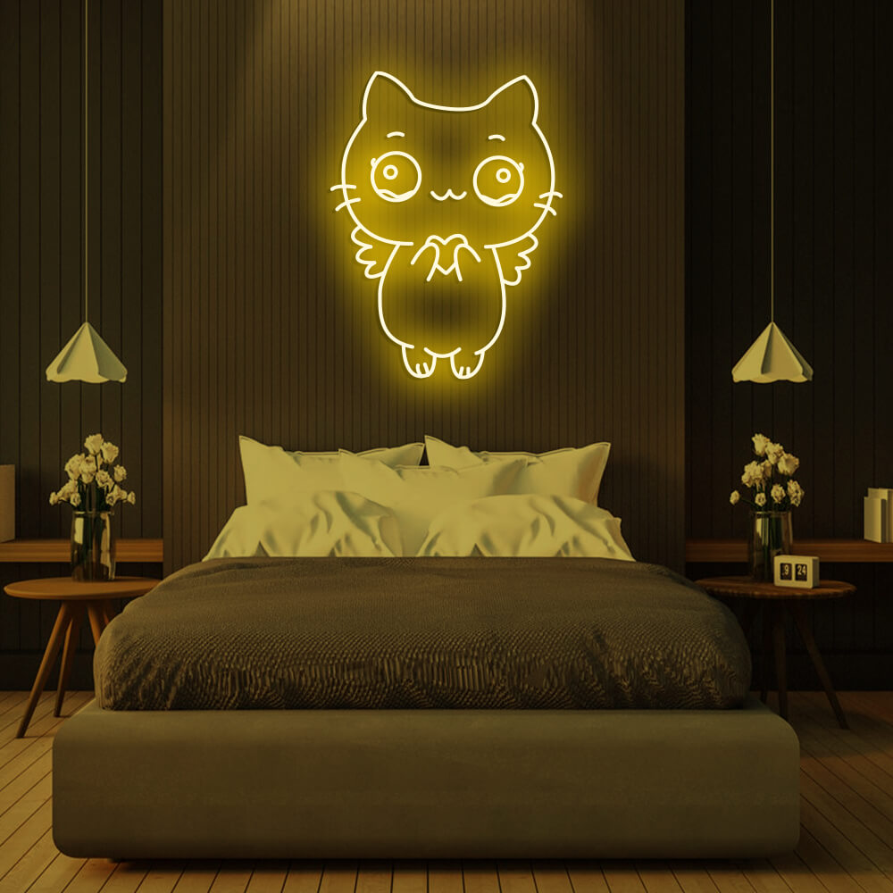 Cute Kitten LED Neon Signs 2